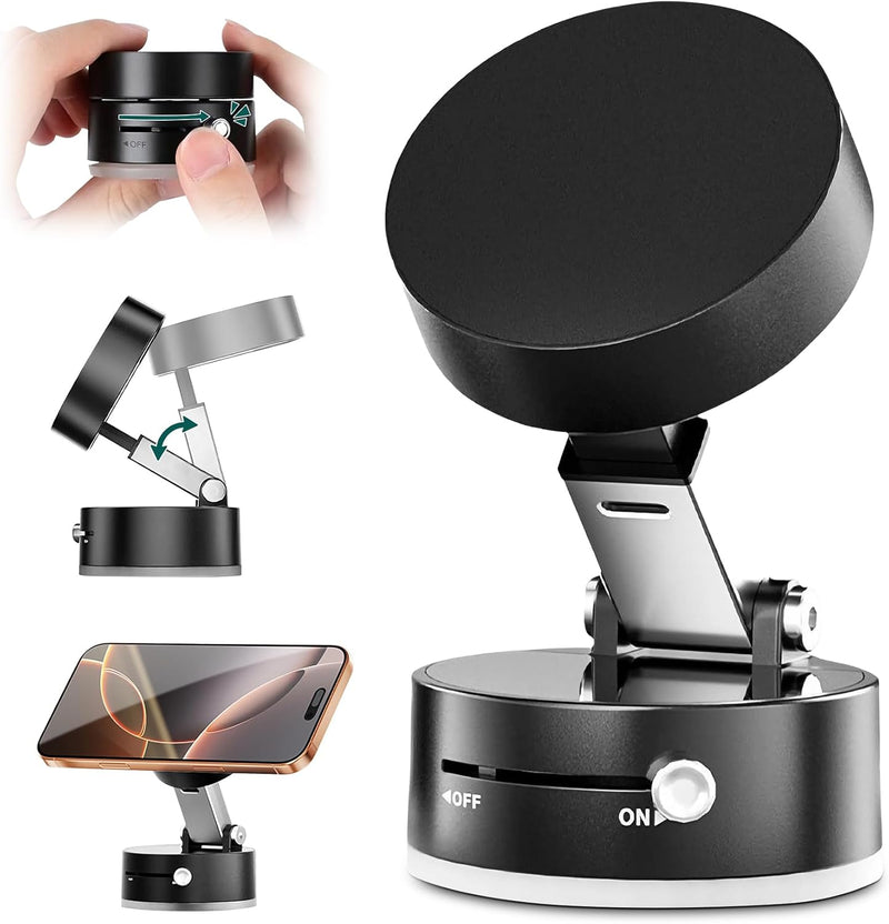 Soporte de Teléfono con Ventosa Giratoria de 360°